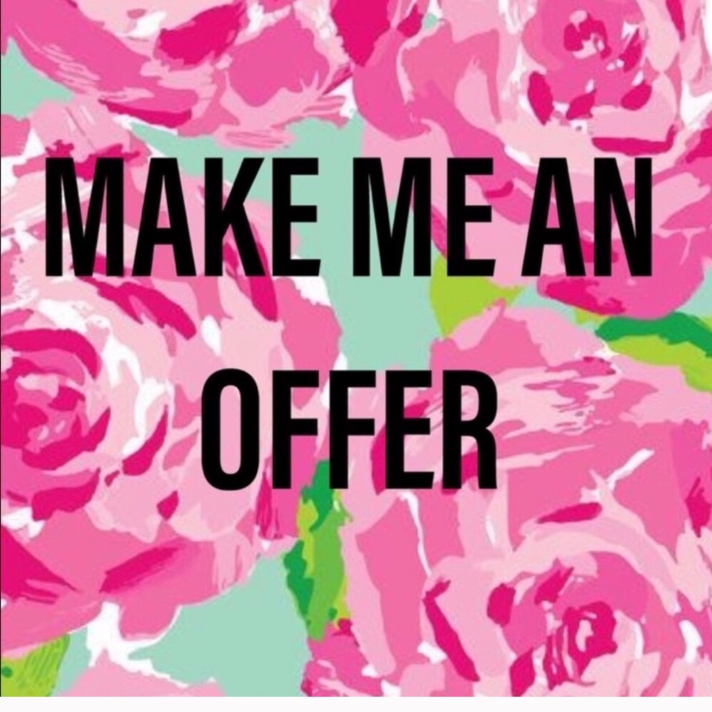Make me an offer if you don’t like the price